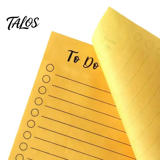 Horizontal Lined Sticky Labels Fluorescent Notepad, To-do Lists with Check Boxes Reliable Adhesive Notes for Planning Multi-colored Notes, Increase