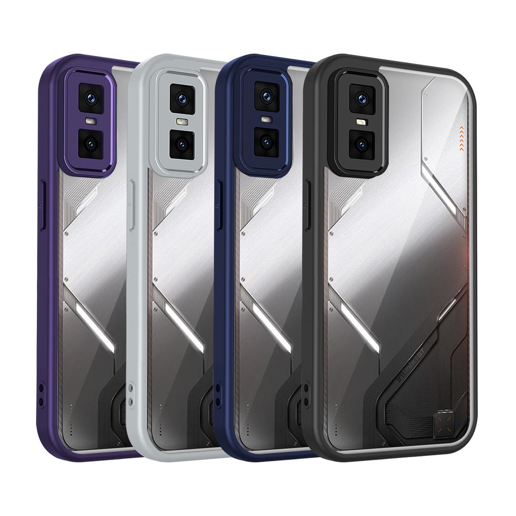 Transparent Acrylic Case for Infinix GT 30 20 Pro GT30 GT20 Pro PC Back Bumper Shockproof Clear Phone Cases Cover
