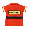 [monoii] Pretend Play Firefighter Cosplay Costume for Kids, Halloween Costume, Small
