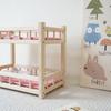 Kids' Wooden Washing Machine Set and Doll Bed - Ideal for Kindergarten Play Areas and Birthday Gifts