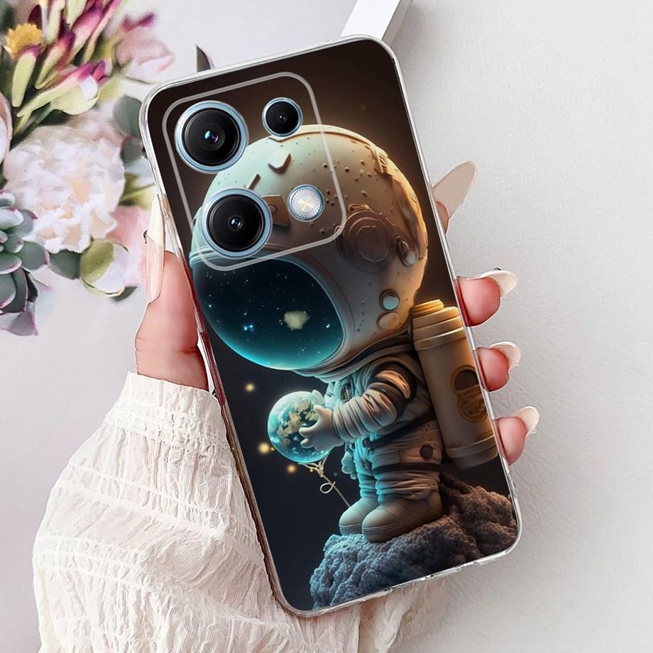For Xiaomi Redmi Note 14s 4G Case Animal Cartoon Phone Cover For Redmi Note 14 Pro 4G Note14 Europe Soft Silicone Clear Coque