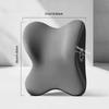 Cervical Support Car Headrest Pillow High Rebound Imported Memory Foam Car Neck Pillow Support High End Car Grey Pillow