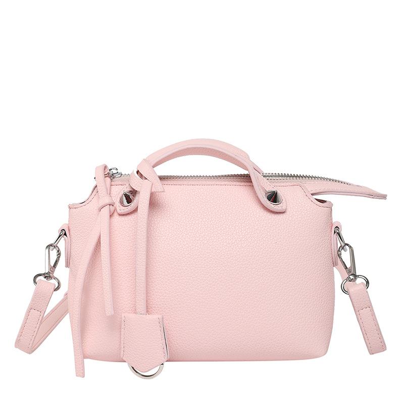 Fashion Korean personalized Spice Girl style portable pillow bag female casual foreign style simple style solid color messenger bag bag