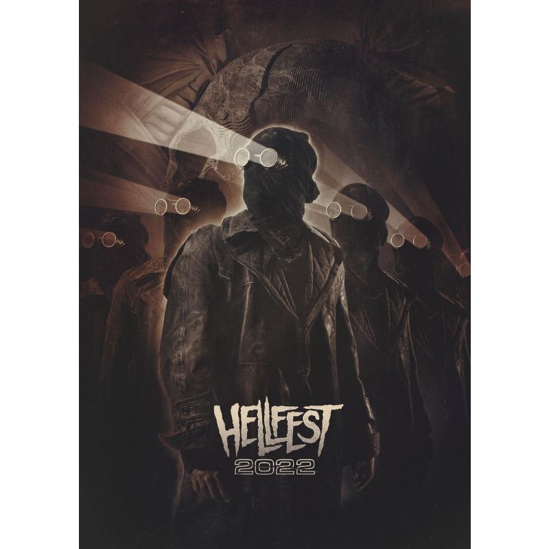 

Hellfest Lineup 2022 Poster Metal Music Festival Wall Art Picture Canvas HD Print Bedroom Mural Home Decoration Painting Cuadros 21cm×30cm NoFrame