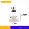 3 Modes Splash Proof Kitchen Faucet Head Shower Diffuser Rotatable Booster Faucet Kitchen Household Bathroom Accessories
