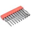 10Pcs Blossom Screwdriver Bit Set 1/4Inch Blossom Screwdriver Bit Set Magnetic Adapter Hex Screwdriver Bit Repair Tool