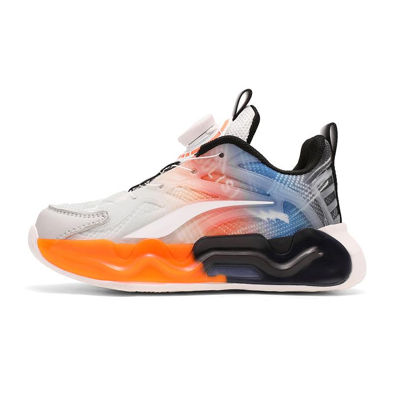 2025 New Spring Children's Boys' Shoes Sneakers Mesh Lightweight Boys' Older Children's Lightweight Student Running Shoes