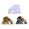 3D Thinking Gorilla Silicone Candle Mold for DIY Handmade Plaster Soap Resin Moulds Creating Unique Decorations Gifts