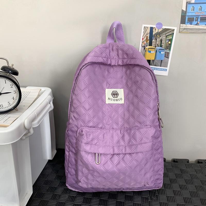Schoolbag1011 New Trend Fashion Backpack Casual Simple Versatile Computer Backpack Large Capacity Chinese College Student School Bag