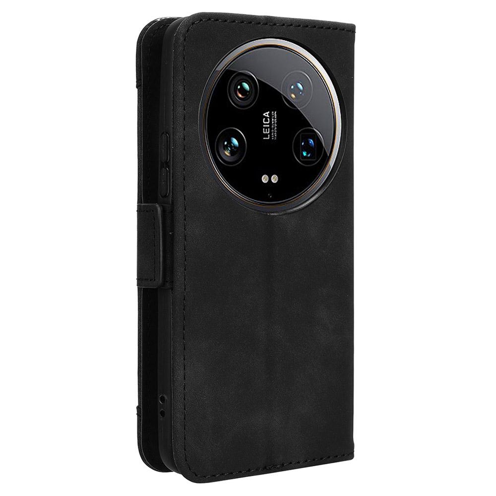 For Xiaomi 14 Ultra Case with Multiple Card Holders TPU Interior Protective PU Leather Cover