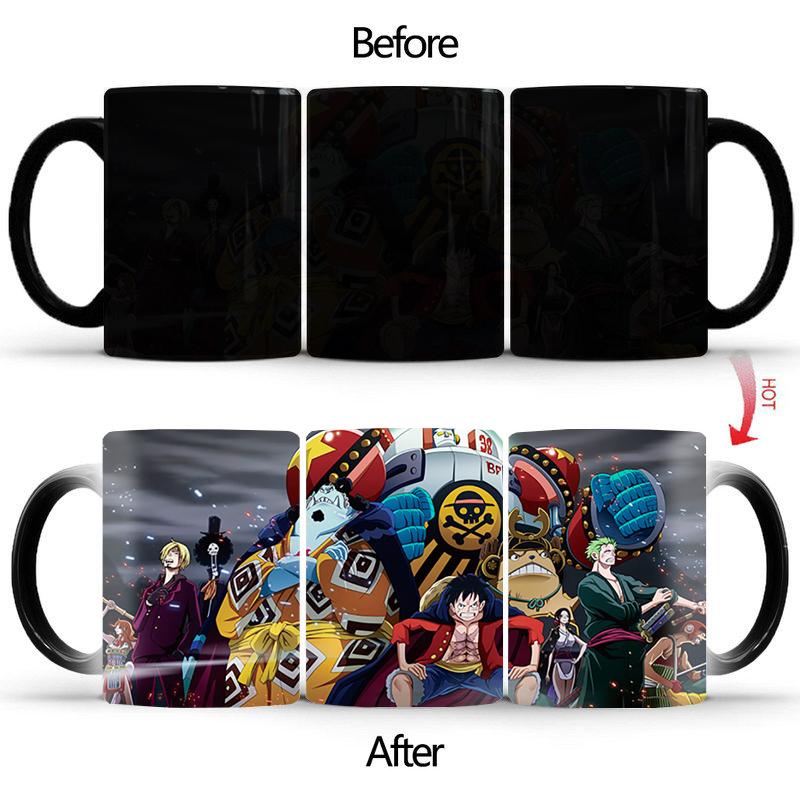 

Color Changing Mug Cartoon Anime Belle Cup Mugs Glass Birthday Party Memorial Day Present Mug for Tea Cups Personalized Gifts 350ml