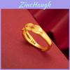Elegant Vietnamese Wheat Spike Ring Adjustable Gold-plated Fashionable Gift For Her