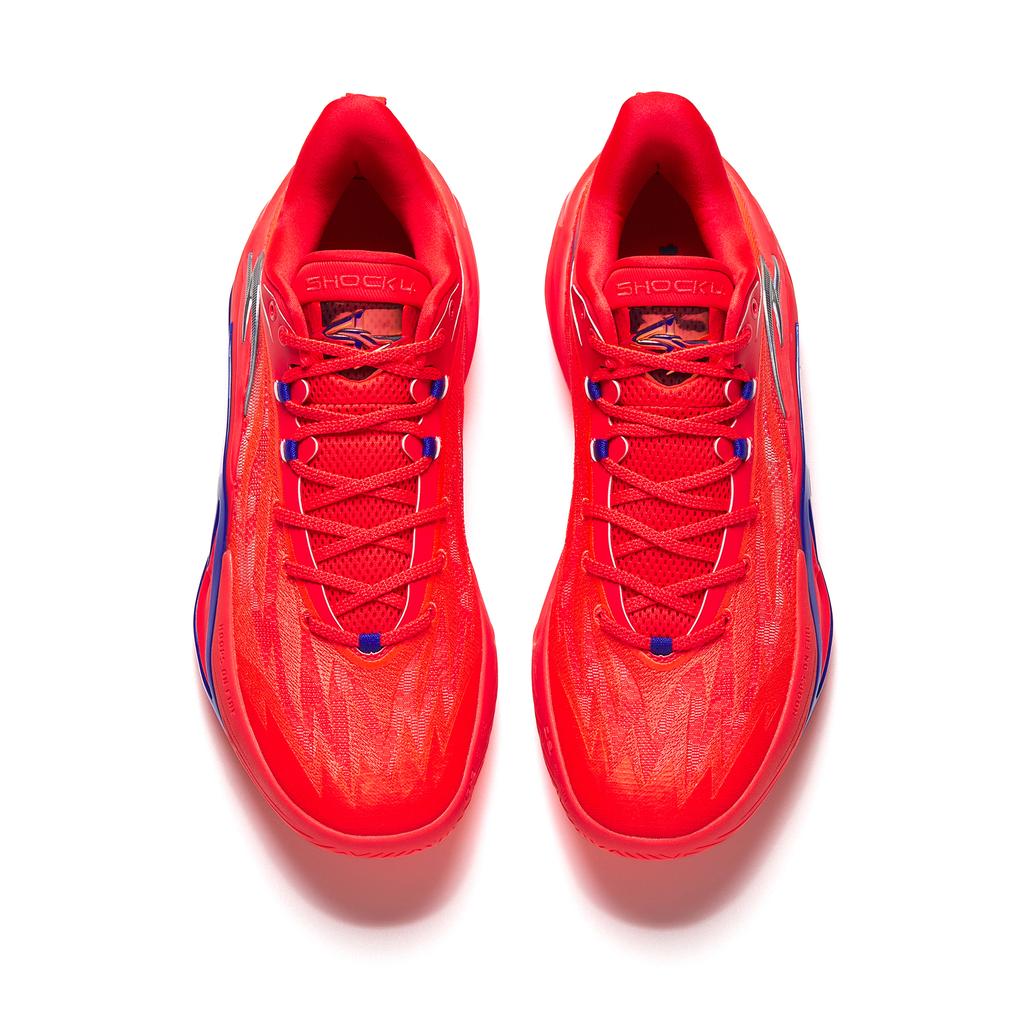 Anta A-Shock Pro Lava Professional Basketball Shoes Men Sneaker Red 112531126-6