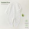 Summer Bamboo Fiber Infant & Toddler Rompers: Lightweight Unisex Baby Jumpsuit for Air Conditioning.