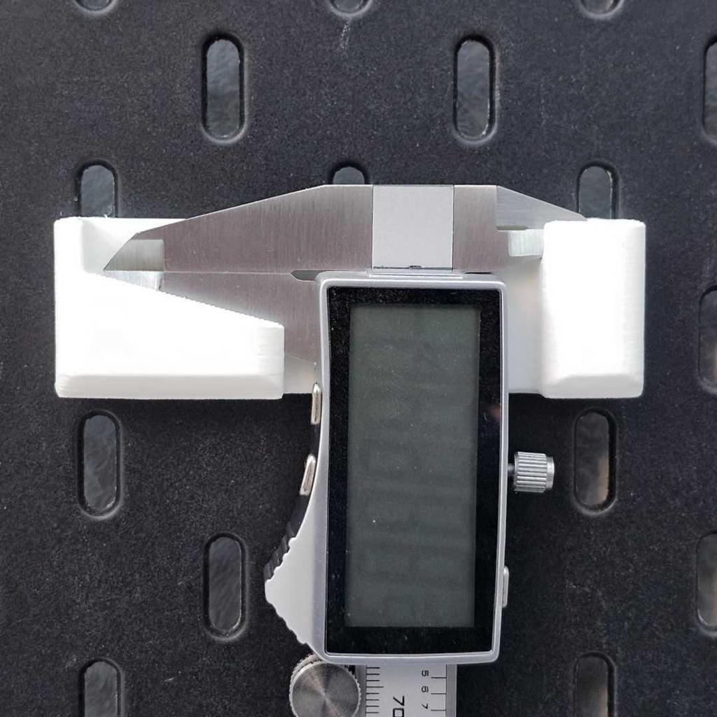 Pegboard Caliper Holder Digital Vernier Caliper Storage Rack Garage Workbench Tool Organizer