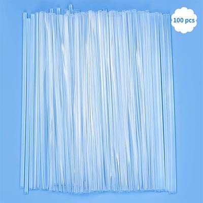 100 Stücke Kuchen Lutscher Stick Acryl Klare Stäbchen Kunststoff Kuchen Topper Werkzeuge Form