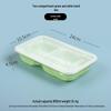 MOLUONA Divided Disposable Plastic Meal Prep Containers