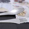 Camping Tableware Cutlery Tool Fork Spoon 3 In 1 Stainless Steel