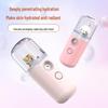Rechargeable Nano Mist Plush Face Humidifier - Handheld Cold Spray Steamer