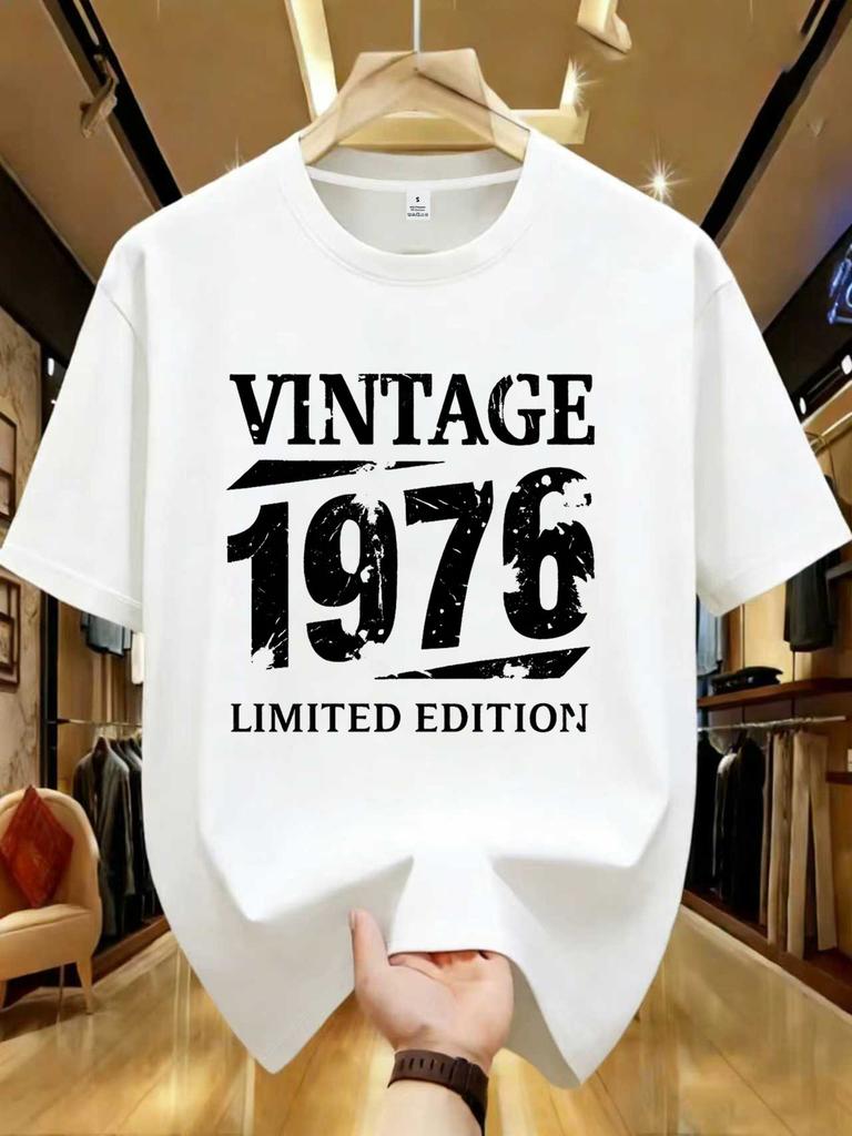 1967 Vintage Aged To Perfection Letters Print Crew Neck Short Sleeve Top Comfy Casual Summer Tshirt For Unisex Tops
