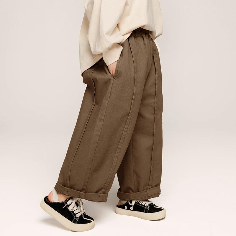 Korean Style Loose Casual Long Pants For Toddler Little Boys