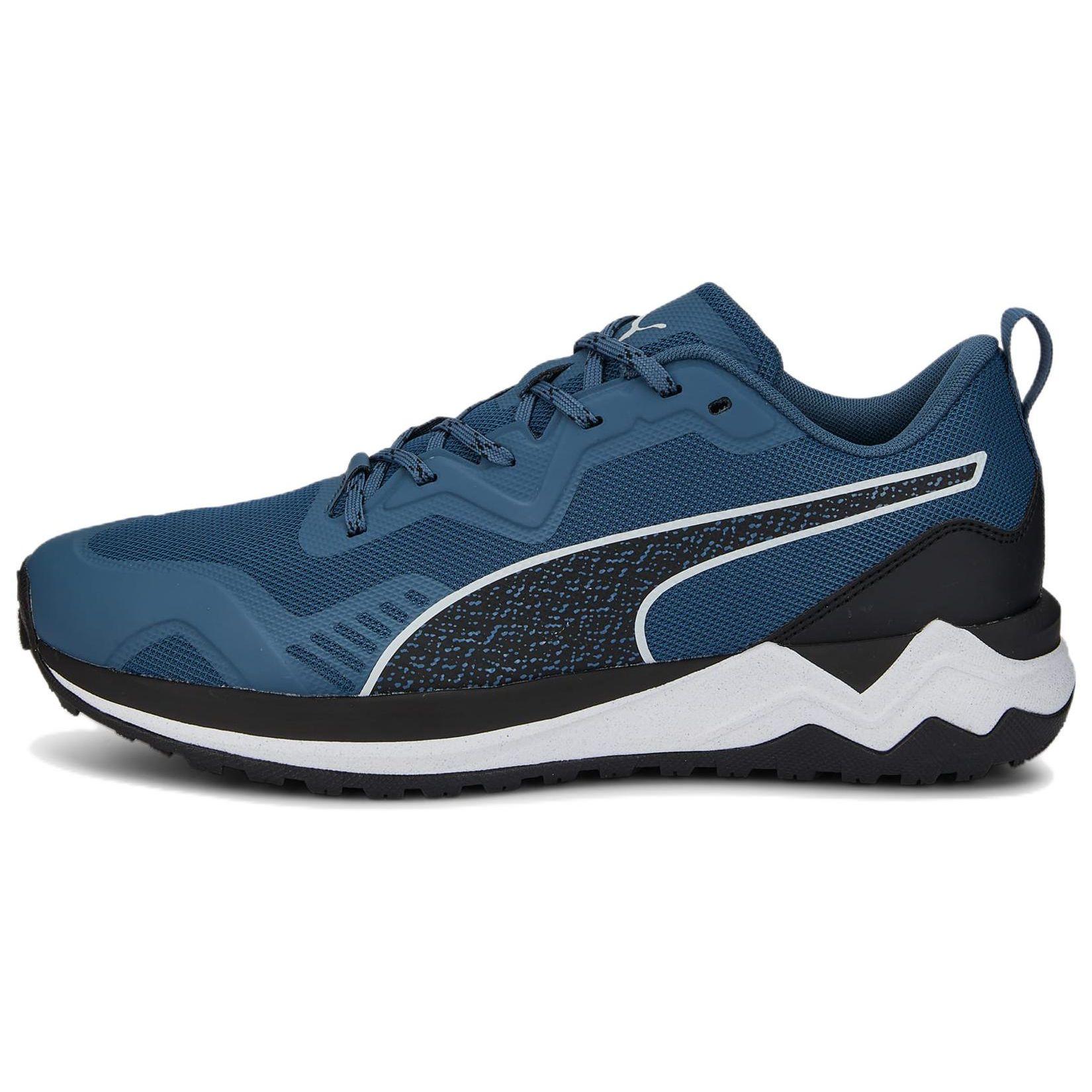 Puma Better Foam Xterra Fabric Casual Comfortable Slip Resistant Durable Breathable Low Top Running Shoes Men sneaker Blue Black 195165-23 42.5