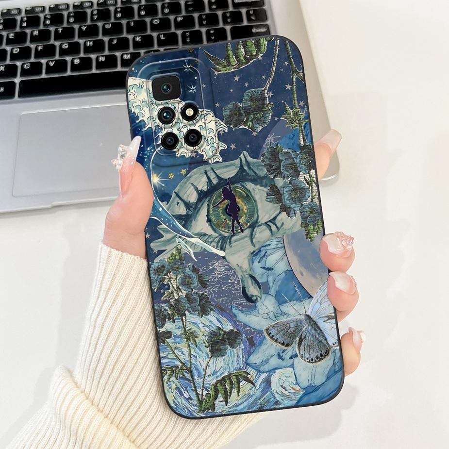 For Xiaomi Redmi 10 Case New Fashion Candy Painted Cover Soft TPU Phone Case For Redmi 10 Prime Redmi10 2022 Fundas 6.5'' Bumper