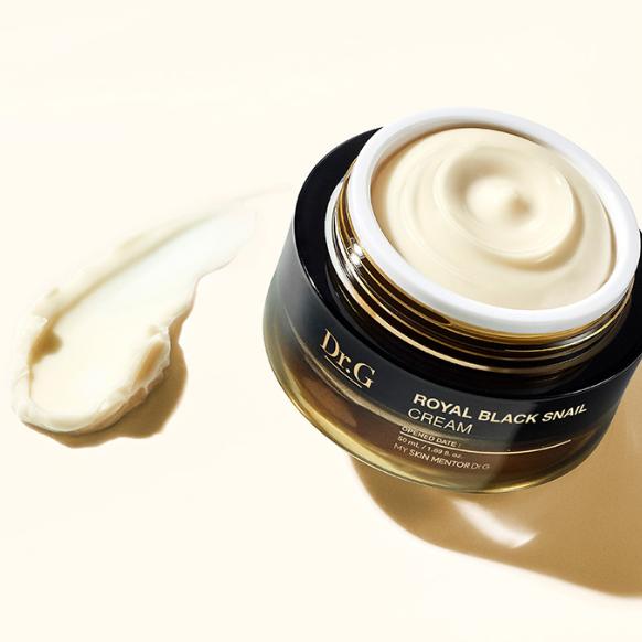 Dr.G Krém s čiernym slimákom, 50 ml + 15 ml – Spevňujúci a hydratačný anti-age krém so slimáčím slizom, kórejský