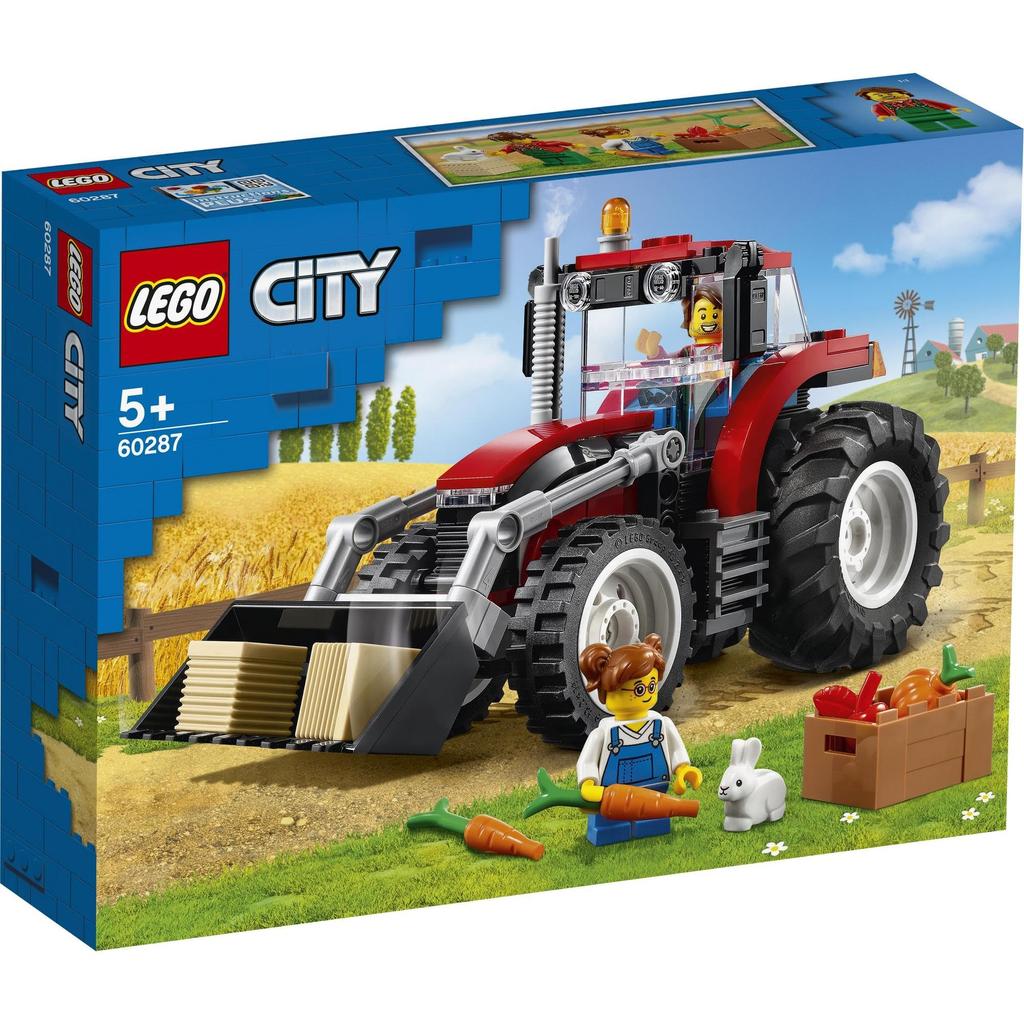 LEGO City Tractor Toy Present Birthday Block Educational Christmas Boys Girls Children 5 Years Old 6 Years Old 7 Years Old 8 Years Old City Building