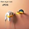 Mounted Air Duct Shelf Storage Free Punch Hair Dryer Rack Wall Shelf  Bathroom Accessories Simple Bathroom Shelf Bathroom Wall