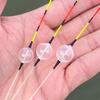 2pcs PP Plastic Slip Bobber Clear Surface Strike Indicator Bobber Fishing Float  Surface Float