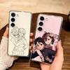 O-Okarun and Ayase Anime DDD Phone Case For SamsungA10 A12 A31 A40 A70 Transparent Cover Case