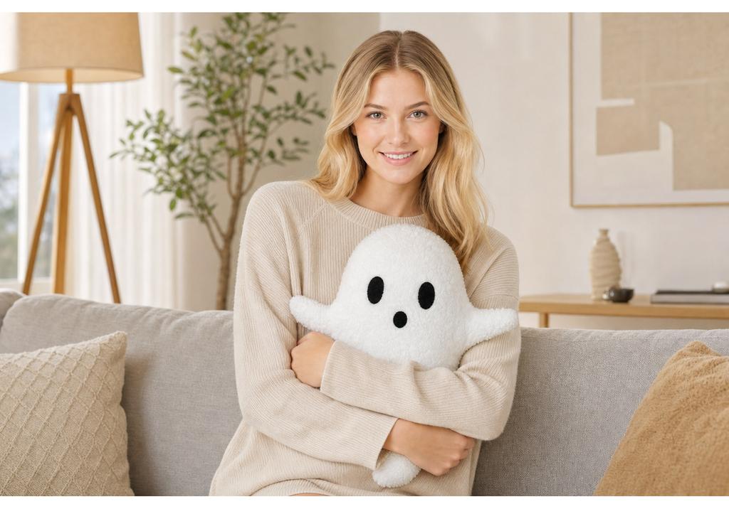 Plush Stuffed Toy Pillow Soft Decorative Cushion for Sofa Bedroom Kids Room Comfort and Home Use