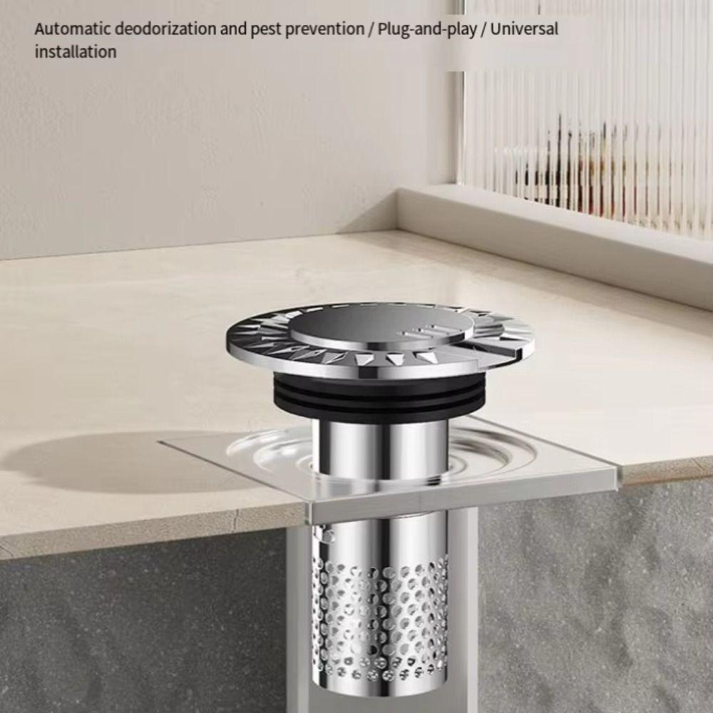 Detachable Design Drain Filter 304 Stainless Steel Hair Catcher New Model Floor Drain  Shower Sink