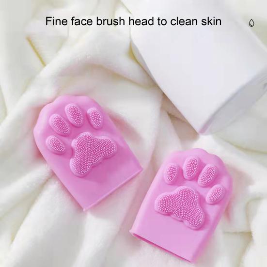 

Современная щетка для очищения лица, компактная силиконовая отшелушивающая щетка