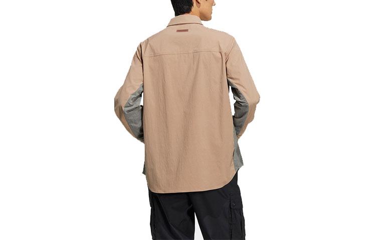Adidas Shirts Men's Brown Lapel Moderate Workwear HE6619