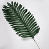 Folhas Artificiais de Palmeira Areca, Material para Arranjo Floral Nórdico, Folhagem Verde de Simulação em Plástico