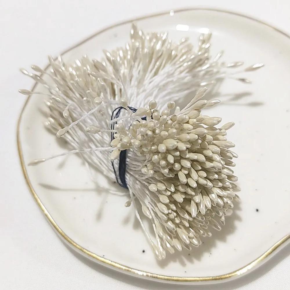 Multicolor 3mm 500pcs Artificial Sugar Flower Stamen For Craft Home Wedding Decoration Cake Decoration and DIY Pistil Stamen