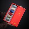 Kiln Transformation Jianzhan Teacup Kung Fu Tea Set Gift Box Set Ceramic Five Elements Cup Household Tea Bowl Tea Cup Porcelain Master Cup