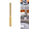 Metal Router Bit Golden Brazed Straight Shank for Stone Marble  Engraving Edges Cutting Stone Carving