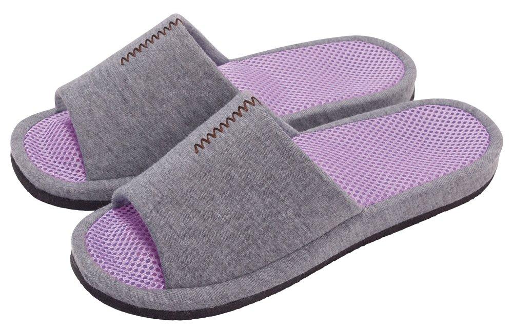 

Alphax Health Foot Eye Size Slippers, Reflexology, Fumippa, Women s, 23.0-25.0cm