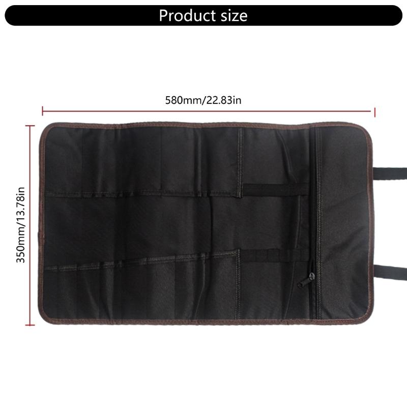 Multiple Pocket Oxford Tool Bag for Efficient Tool Management in Professional Construction Sites Repair and Maintenance