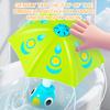 Retractable Bath Toy with Water Spray & Spinning Wheels Child Shower Play Set