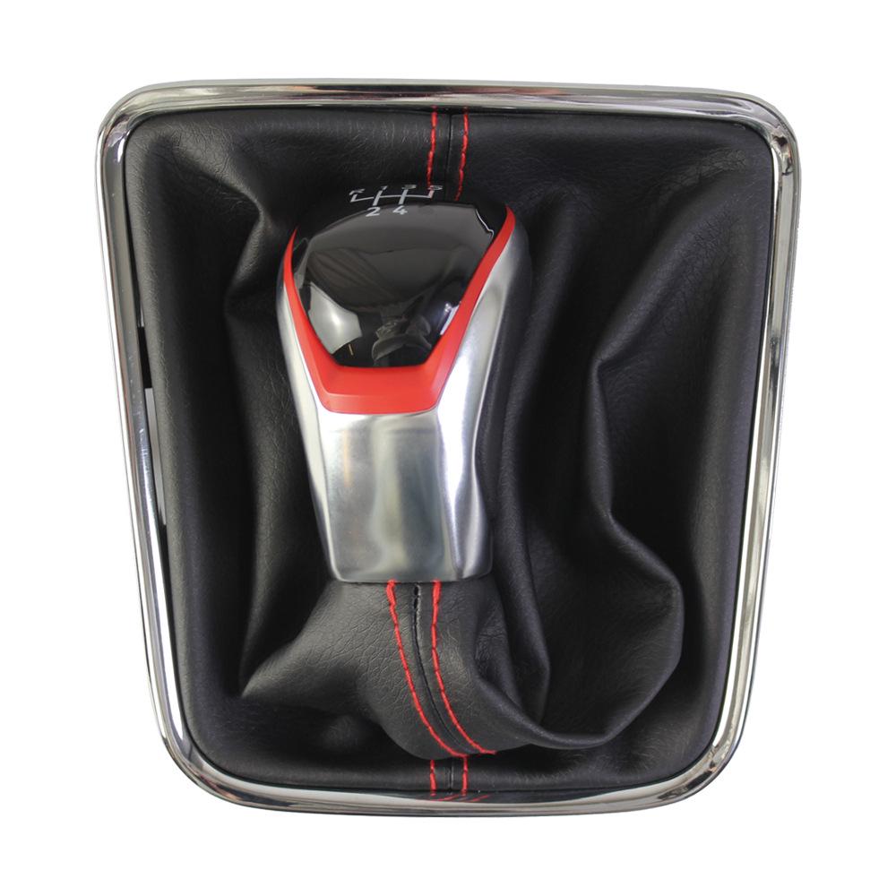 Kompatibel mit Volkswagen Tiguan 2007-2011: Staubmanschette, Schalthebel-Set, Schalthebelkopf.