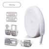 No Tie Shoe laces Elastic Laces Sneakers Tennis Silver Diamond buckle Shoelaces without ties Flat Shoelace for Shoes accessories