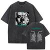 Zayn Malik The KONNAKOL Tour 2026 Vintage Washed T Shirt Men Women Summer High Quality ONeck Tshirts Fashion Oversized Tshirt