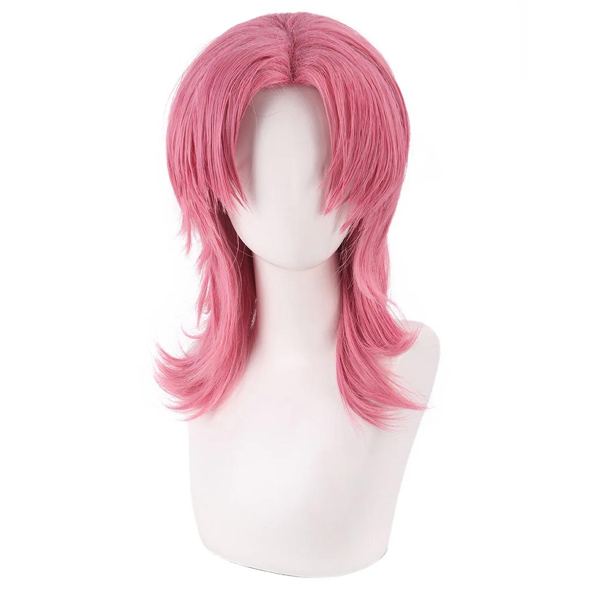 

K-pop Демон Саджа Мальчики Малышка Эбби Романтика Мистика Джину Охотники Хантрикс Руми Мира Зои Косплей Парик One Size розовый