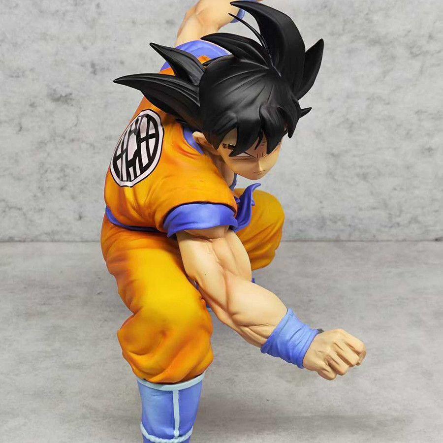 21cm Dragon Ball Z Anime Figures Son Goku Figurine No Base Pvc Statue Collection Model Room Decoration Birthday Gifts Toys