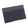 Gucci 768248 FACQC 1048 Card Case Black GG Supreme Canvas Mens
