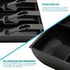 Cash Drawer Insert Tray with 5 Bill Compartments and 4 Coin Compartments Money Organizer for POS Cash Register Compatible with Standard Cash Drawers